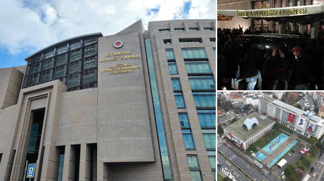 Sağlık kontrolünün ardından zanlılar, Çağlayan'daki İstanbul Adliyesi'ne sevk edildi.