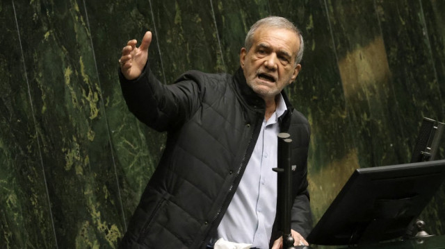Le président iranien Masoud Pezeshkian