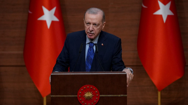 Cumhurbaşkanı Recep Tayyip Erdoğan.