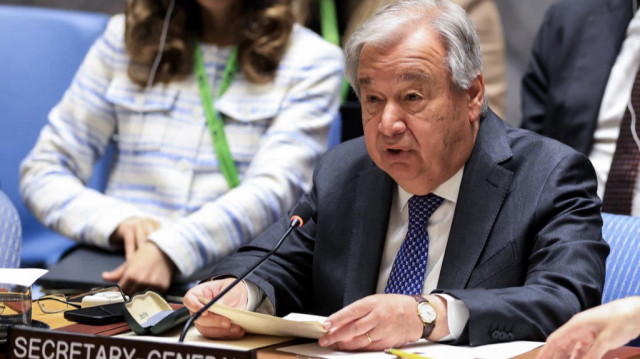 Le secrétaire général de l’ONU, António Guterres