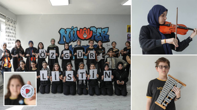 Gençler konsere hazır