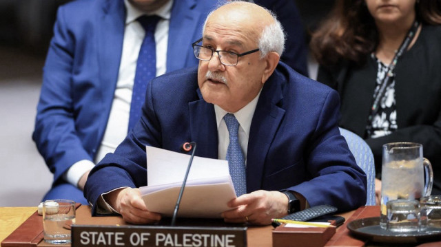 Riyad Mansour, ambassadeur palestinien auprès des Nations unies