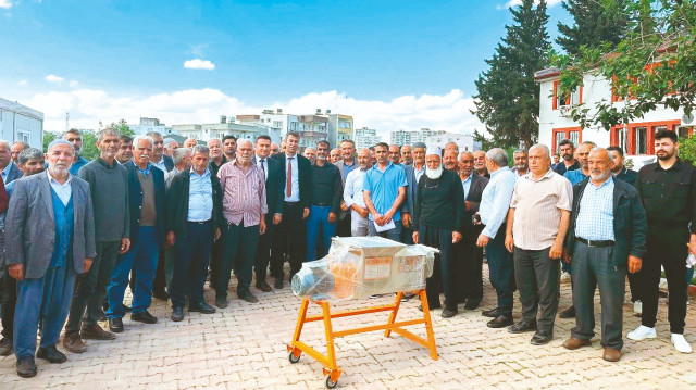 Bölgenin tarım şehri olduğuna dikkat çekildi.