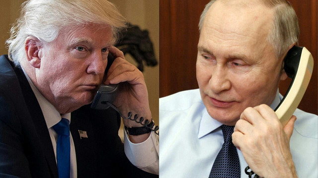 Дональд Трамп и Владимир Путин.