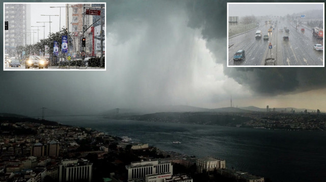 Yeni hafatada İstanbul dahil olmak Marmar'nın doğusunda yağmur ve karla karışık yağmur beklendiği belirtildi.