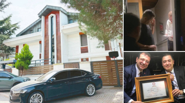 Muray Ongun’un oturduğu aylık 300 bin lira kirası olan lüks villası.