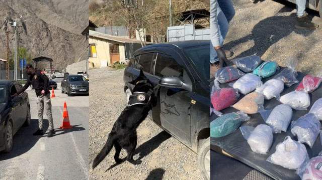 Yakıt deposunda uyuşturucu taşıyan araç yakalandı.