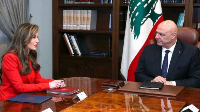 عون يبحث مع الموفدة الأمريكية أورتاغوس الأوضاع في جنوب لبنان