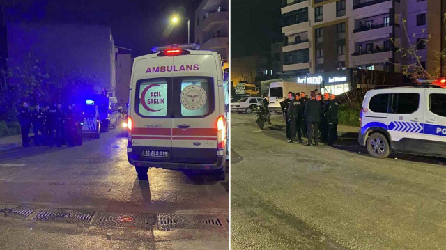  İhbar üzerine olay yerine sağlık ve polis ekipleri sevk edildi. 