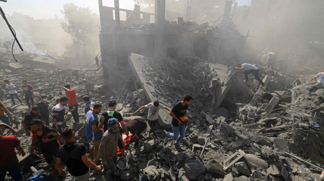 حكومة غزة: الاحتلال الإسرائيلي دمر 90 بالمئة من الأحياء السكنية برفح