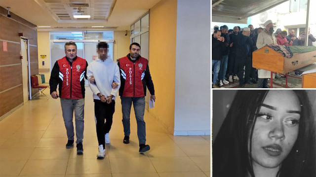 Gözaltındaki cinayet şüphelisi E.A.'nın işlemlerinin sürdüğü bildirildi.
