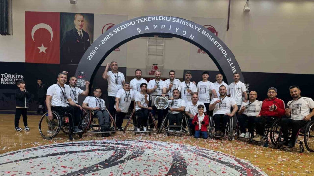 Malatya Büyükşehir Belediyesi Spor Kulübü Tekerlekli Basketbol Takımı 1. Lige yükseldi