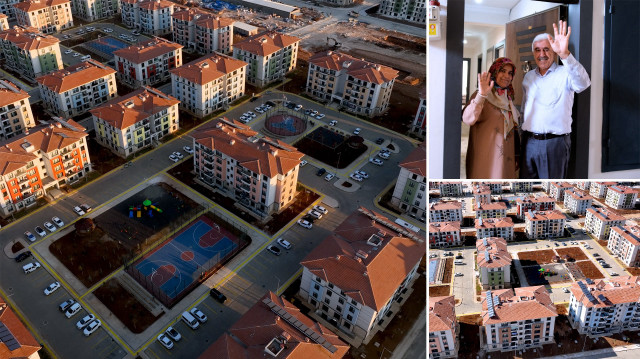 TOKİ, Örenli Mahallesi’nde 59 hektarlık alanda 168 bloktan oluşan 3 bin 34 konutun yapımı tamamladı.