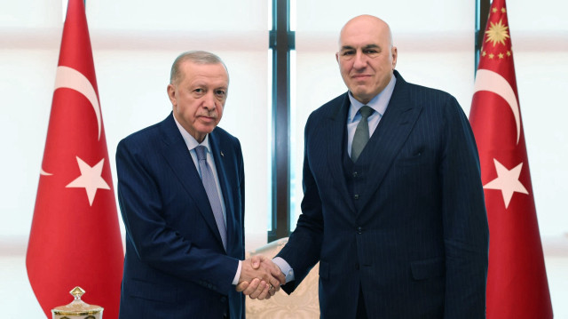 Görüşme AK Parti Genel Merkezi'nde gerçekleşti.