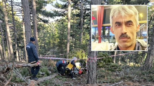  Salih Demir'in başına, çalışmalar sırasında düşen bir dal isabet etti.