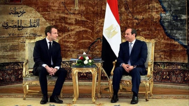 السيسي وماكرون يؤكدان ضرورة عودة اتفاق غزة ورفض التهجير