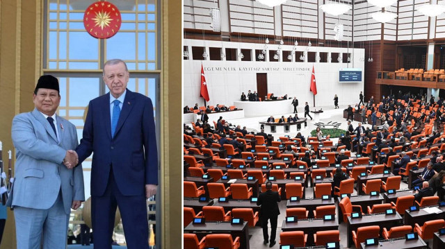 Prabowo Subianto'nun Genel Kurula hitap edeceği toplantıyı, TBMM Başkanı Numan Kurtulmuş yönetecek.