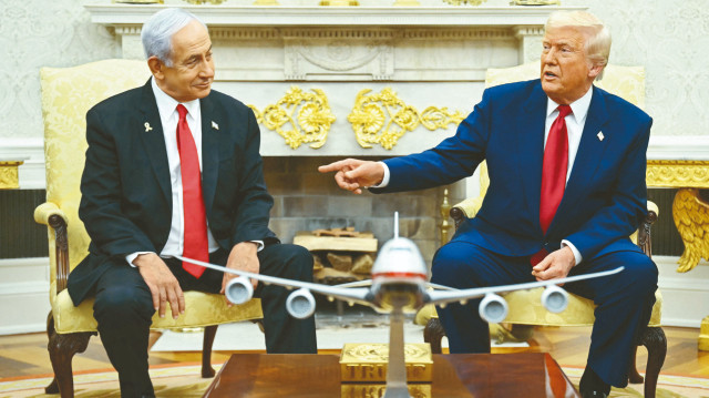İsrail Başbakanı Binyamin Netahyahu - ABD Başkanı Donald Trump