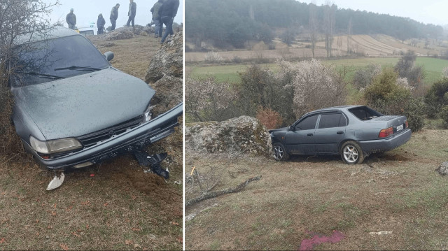 Uşak'ta kazada ölen otomobil sürücüsünün kafasında mermi çekirdeği olduğu belirlendi.