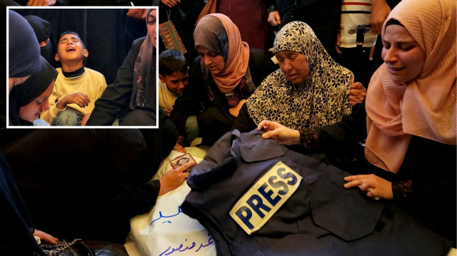 Gazze Şeridi'nin Han Yunus kentinde gazetecilere ait çadıra İsrail tarafından dün gece düzenlenen saldırıda yaralanan gazeteci Ahmed Mansur, tedavi gördüğü Nasır Hastanesi'nde hayatını kaybetti.