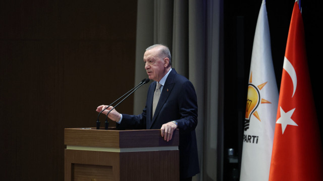 Le président turc Recep Tayyip Erdogan, le 8 avril 2025, à Ankara.