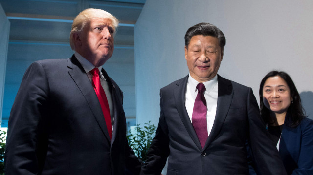 Trump ile Çin Devlet Başkanı Cinping (Foto: Arşiv)