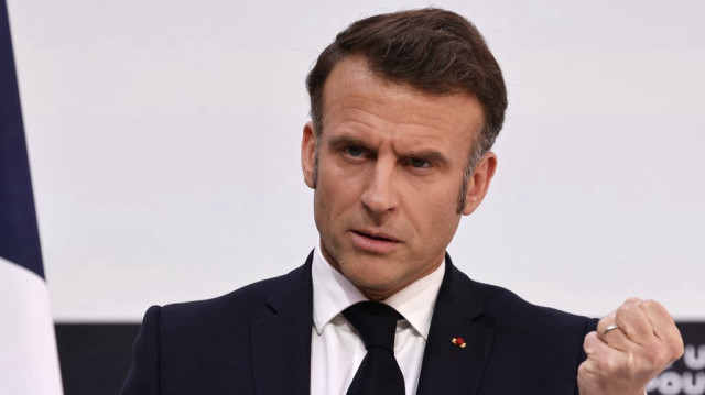 Le Président français Emmanuel Macron