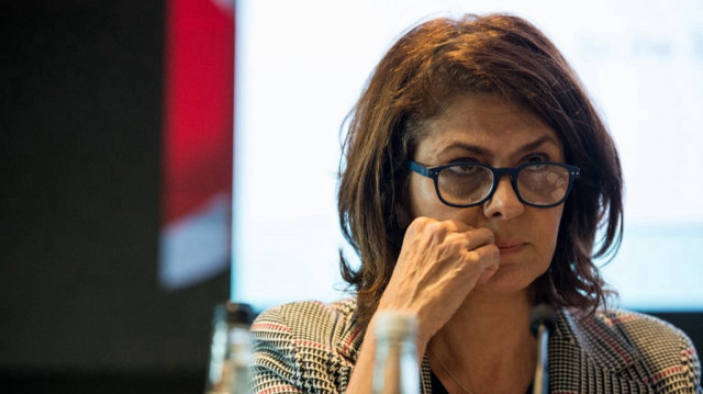 La nouvelle ministre syrienne des Affaires sociales et du Travail, Hind Kabawat