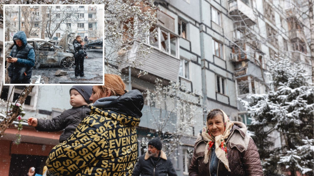 Rusya-Ukrayna savaşı devam ederken Rusya, Ukrayna'nın doğusundaki Dnipro kentine Rus yapımı "Shahed" insansız hava araçlarıyla (İHA) saldırı düzenledi.