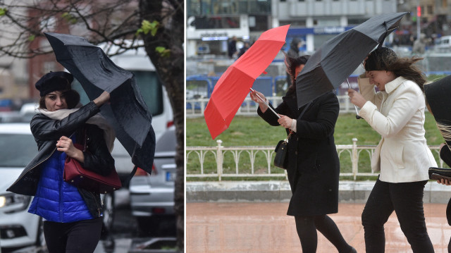 Meteorolojiden bazı illere fırtına uyarısı yapıldı. 