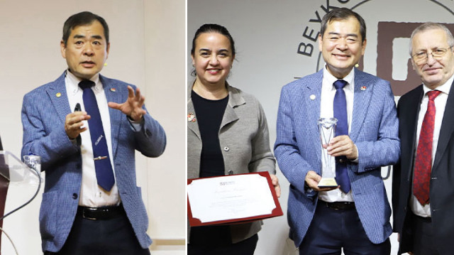 Yüksek Mimar ve İnşaat Mühendisi Yoshinori Moriwaki, Beykoz Üniversitesi'nde bir değerlendirme sundu