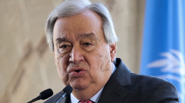 Le Secrétaire général de l'ONU, Antonio Guterres