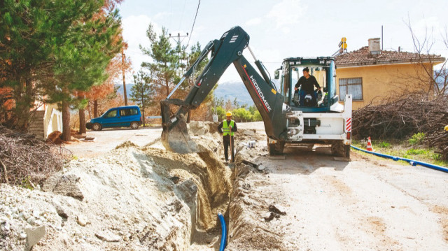 Hattın 2 bin 145 metrelik kısmı tamamlandı.