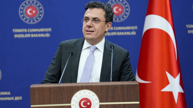 Le porte-parole du ministère des Affaires étrangères, Öncü Keçeli, a évalué l'ordre du jour lors de la conférence de presse qui s'est tenue au ministère des Affaires étrangères.