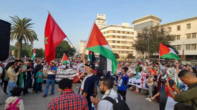 الأول من مايو بالمغرب.. مظاهرات عمالية بنكهة فلسطينية