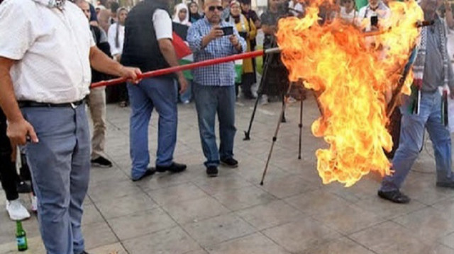 إيطاليا.. حـ رق العـ ـلم الإسـ رائيلي في احتجاجات عيد العمال