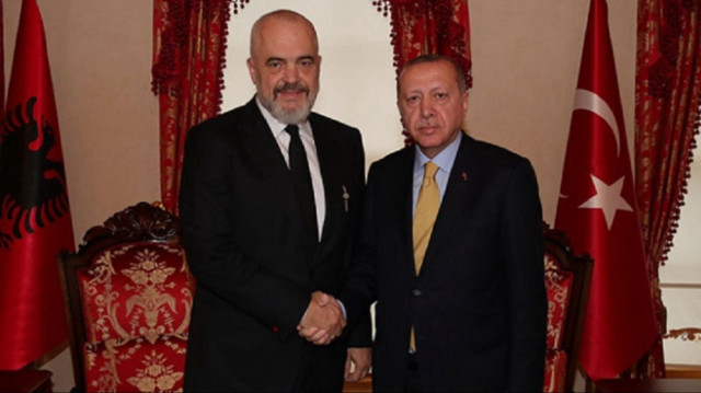 أردوغان ورئيس وزراء ألبانيا يبحثان التطورات الإقليمية والعالمية
