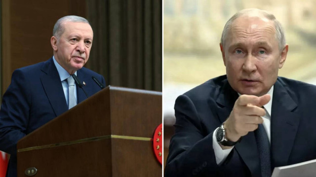 Cumhurbaşkanı Recep Tayyip Erdoğan - Rusya Devlet Başkanı Vladimir Putin