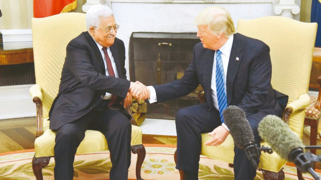 Mahmud Abbas - Donald Trump