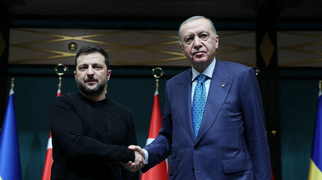 زيلينسكي: ممتن للرئيس أردوغان لدعمه وتسهيله المسار الدبلوماسي 