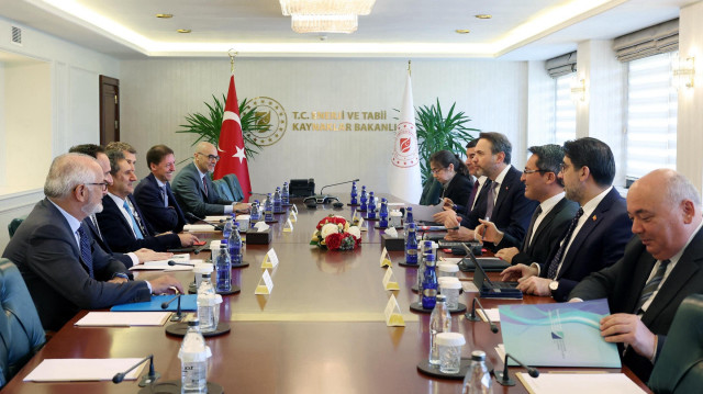 Enerji ve Tabii Kaynaklar Bakanı Alparslan Bayraktar, IRENA Genel Direktörü La Camera