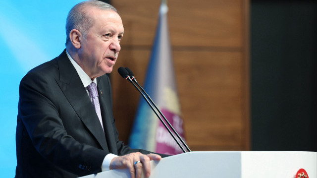 Cumhurbaşkanı Recep Tayyip Erdoğan.