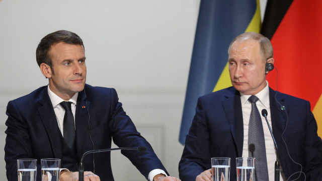 Emmanuel Macron ile Vladimir Putin (Foto: Arşiv)