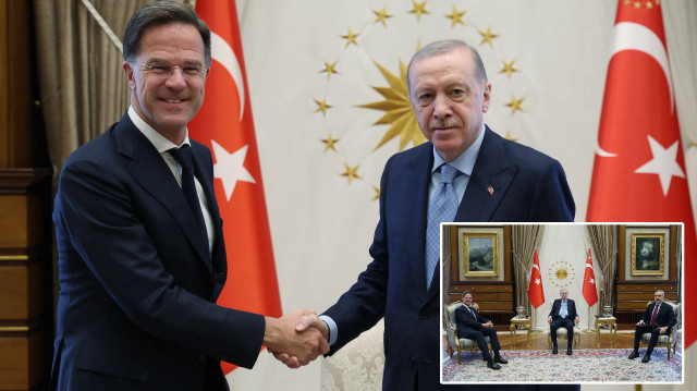NATO Genel Sekreteri Mark Rutte Külliye'de.