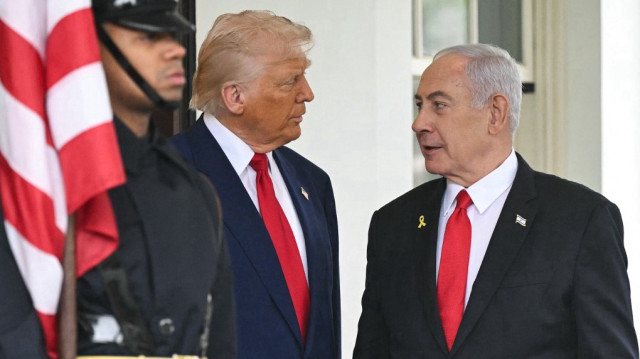 Le président américain Donald Trump et le Premier ministre israélien Benjamin Netanyahu.