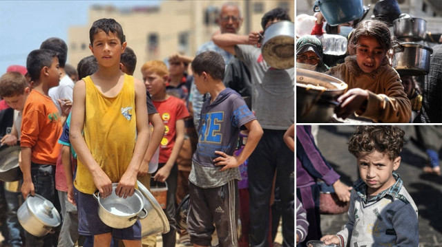 Çocuklar, savaşın en mağdur olan grubu: Yiyecek yemekleri ve içmek için temiz suları yok