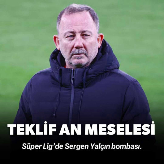 Sergen Yalçın bombası! Teklif götürmeye hazırlanıyorlar
