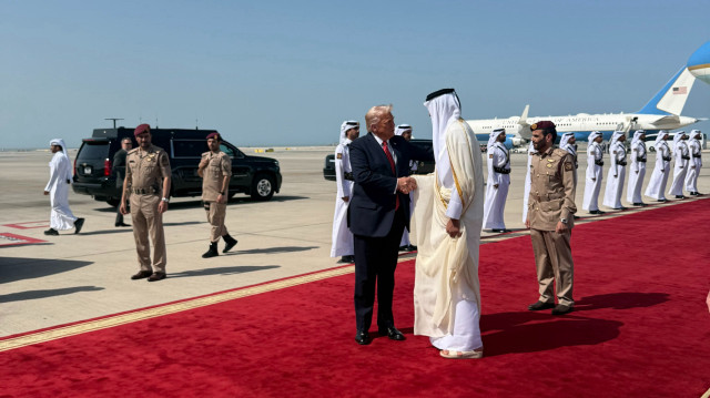 ABD Başkanı Donald Trump, Orta Doğu temaslarına devam ediyor.