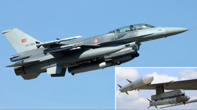 Türkiye'nin satın aldığı füzeler başta F-16'lar olmak üzere çeşitli hava görevlerinde kullanılabilecek.