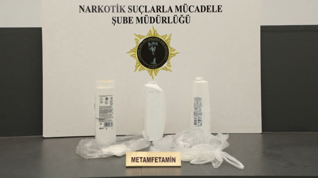 Şampuan kutusunda uyuşturucu ele geçirildi